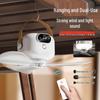 USB Rechargeable Ceiling Fan with Night Light & Remote Control for Dorms and Small Spaces