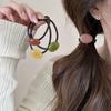 Резинки для волос для женщин и девочек, однотонная эластичная повязка на голову, держатель для хвоста, женские аксессуары для волос, резинки для волос