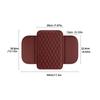 PU Leather Car Armrest Pad Antifouling Arm Rest Protector Mat Car Armrest Mat  Center Console