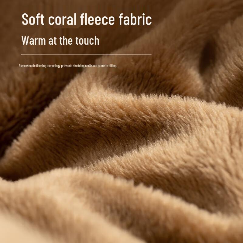 Mobigarden Soft Moon Coral Fleece Sleeping Bag