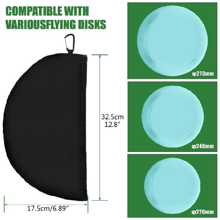 Disc Golf Cleaning Towel Case Cover with Metal Clip Flying Disc Cleaning Tools