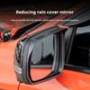 Наклейка-рамка козырька от дождя для зеркала заднего вида для Ford Ranger 2025, крышка зеркала заднего вида, украшение экстерьера автомобиля, автомобильные аксессуары, 2 шт.