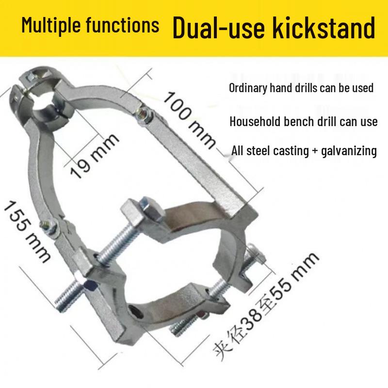 Электрический кронштейн для преобразования сверлильного станка для долбежных пазов и шипов для сверления квадратных отверстий в деревообработке