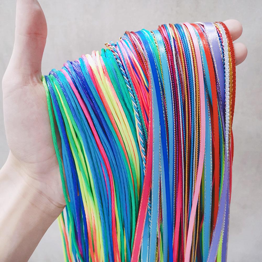 thread Woven Rope Webbing Hair Styling Tool DIY Hair Accessories Twist Knitting Braided Hair Rope