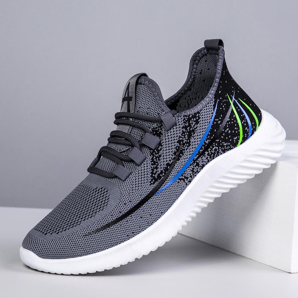 Весенняя новинка: легкие, модные, удобные спортивные кроссовки для мужчин, обувь для мужчин с мягкой дышащей подошвой, повседневная обувь, спортивная обувь для мужчин.