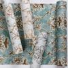 3D Self-adhesive Wallpaper Retro Damascus Thickened Self-stick 3d Stereo Wall Paper Wall Removable Floral Wallpapers Bedroom