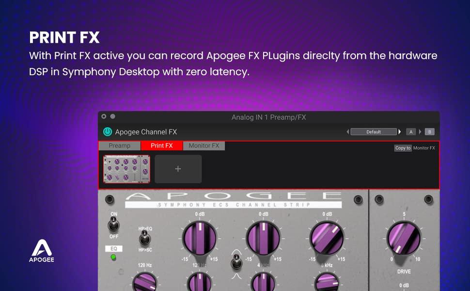 Apogee Audio Interface USB Connection MIDI Compatible 10in14out Compatible Equipped with 2 Mic Preamps Symphony Desktop 24bit/192kHz iOS/Mac/Windows