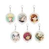 Hamefura the Movie 02 [Official Illustration] Acrylic Keychain 6-Piece Box