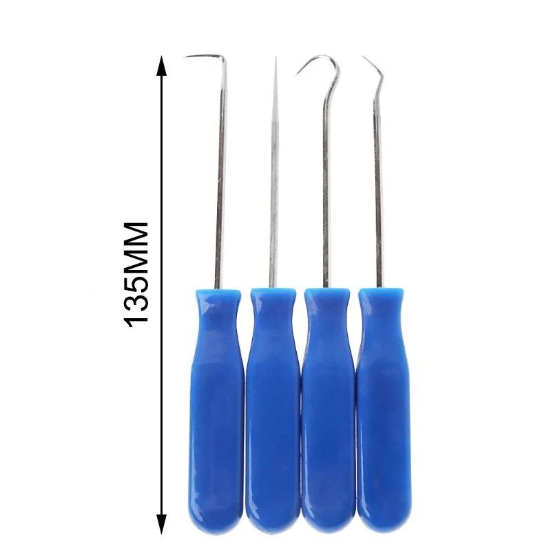 1 компл.. Набор отверток для автомобильного сальника, уплотнительное кольцо, прокладка, автомобильный съемник, крючки, инструменты для ремонта