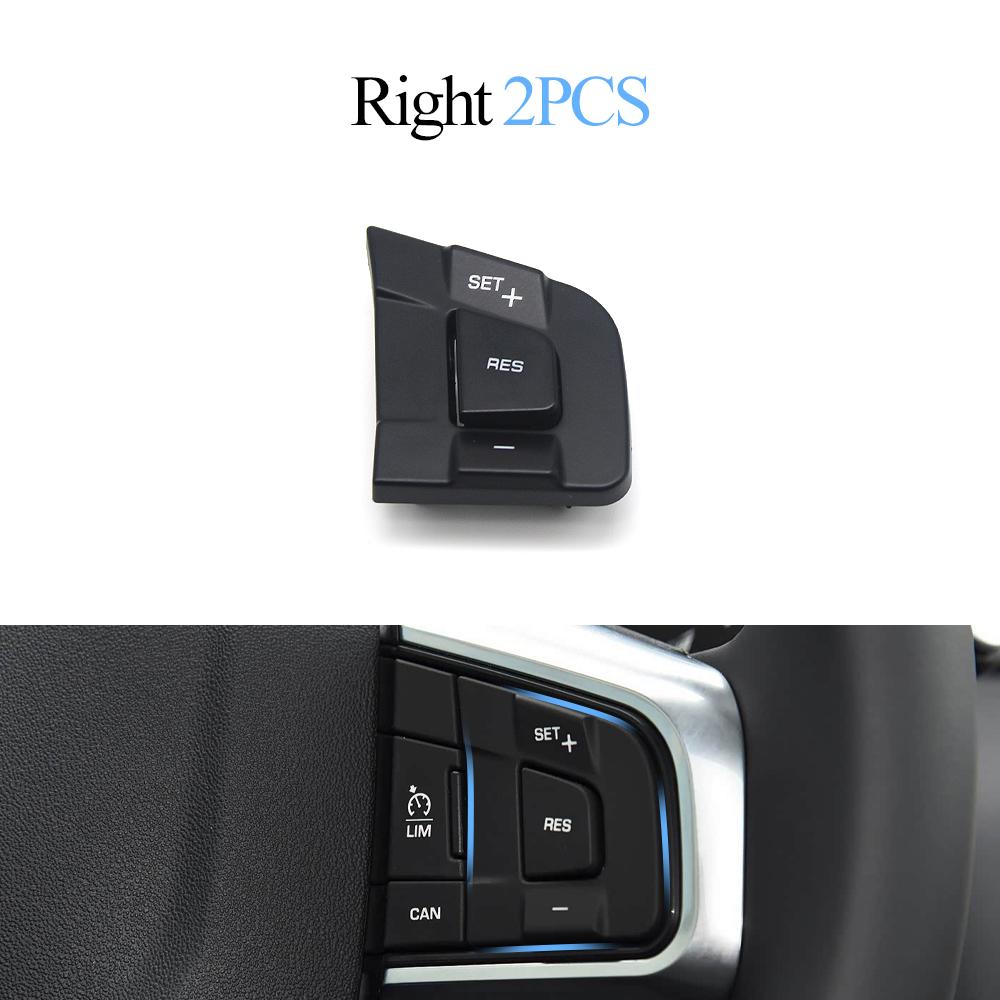 Car Left Right Multifunction Steering Wheel Switch Control Button For Land Rover Discovery Sport 2015-2019 LR095538,LR095540