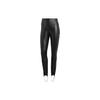Originals Blue Version Solid Logo Print Casual Pants Women Bottoms Black IB4543