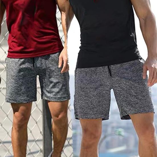 Knee Length Drawstring Stylish Loose Fashion Street Wear Men Running Short Pants