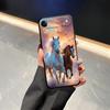 Черный мягкий чехол для телефона с рисунком животного (лошадь) для iPhone 13 12 11 17 Pro Max 17Air XS Max XR 15 16 14 Plus 7 8