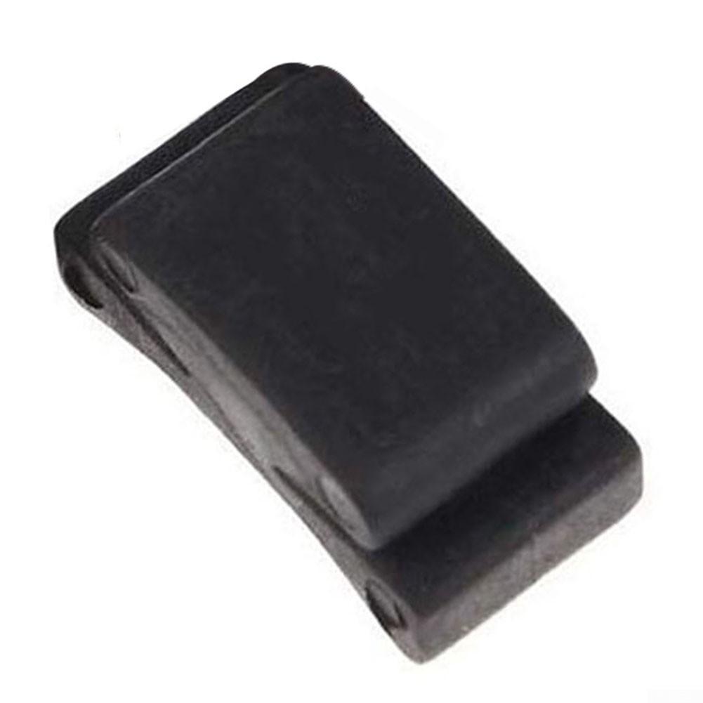 Держатель медиатора 0,98*0,39*0,39 дюйма черный для бас-гитары для укелеле