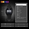SKMEI 1412 Sports Couple Watches Relogio Feminino Fashion Women Digital Watch Waterproof Display Date Week Female Wristwatch