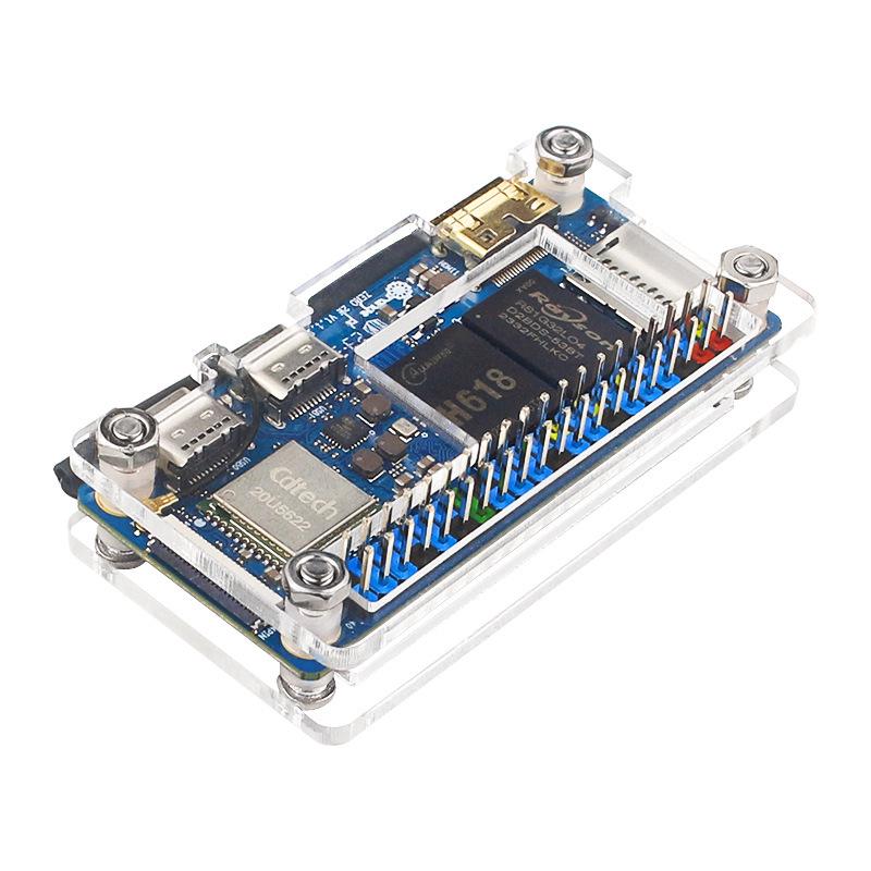 Акриловый корпус и защитная оболочка для платы разработки Orange Pi Zero 2W