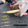Daiwa Bass Steez Minnow Champagne Crokin 110SP SR Lure