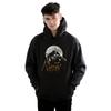 DC Comics Mens Batman Arkham Knight Halloween Moon Hoodie