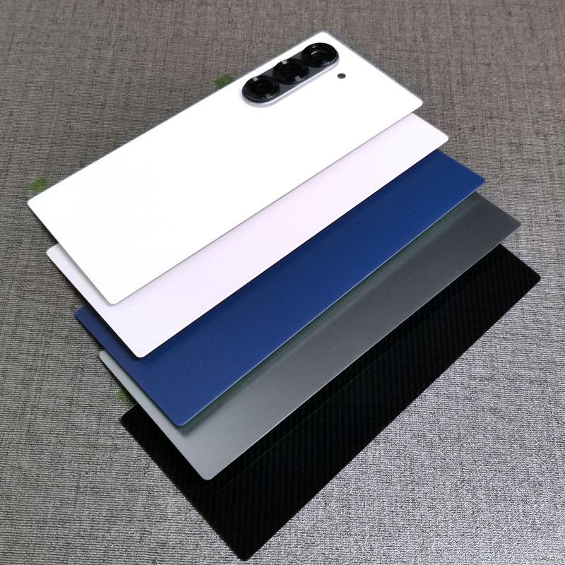 For Samsung Galaxy Z Fold 6 Fold6 5G Back Battery Cover Glass Door Rear Housing Cover Replacement With Camera Lens z fold6 F956B