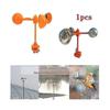 (Type 1) Wind Power Bird Scarer Drive Away Bird Device 360 Degree Rotating Outdoors Pest Bird Repeller Animal Crow Tools Garden Supplies