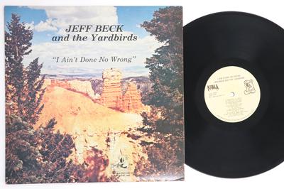 LP Пластинка JEFF BECK, YARDBIRDS - I Ain't Done No Wrong KOA14797 KOALA 1980 US Рок Б/У