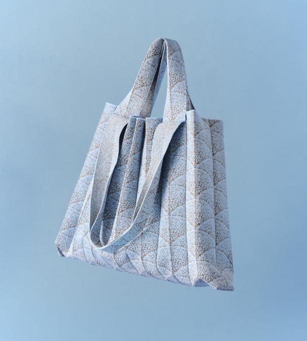 Двусторонняя сумка-шопер Pleatsmama, широкая, 3 цвета