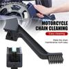 Motorcycle Bicycle Chain Cleaning Tool Double-ended Chain Brush