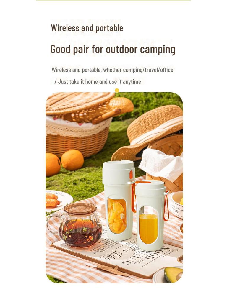 Portable Multi-Function Wireless Juicer & Blender Cup