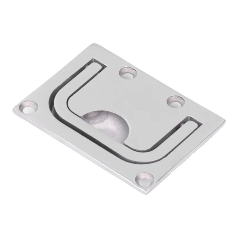316 Stainless Steel Marine Hardware Square Shape Flush Lift Handle RV Hardware