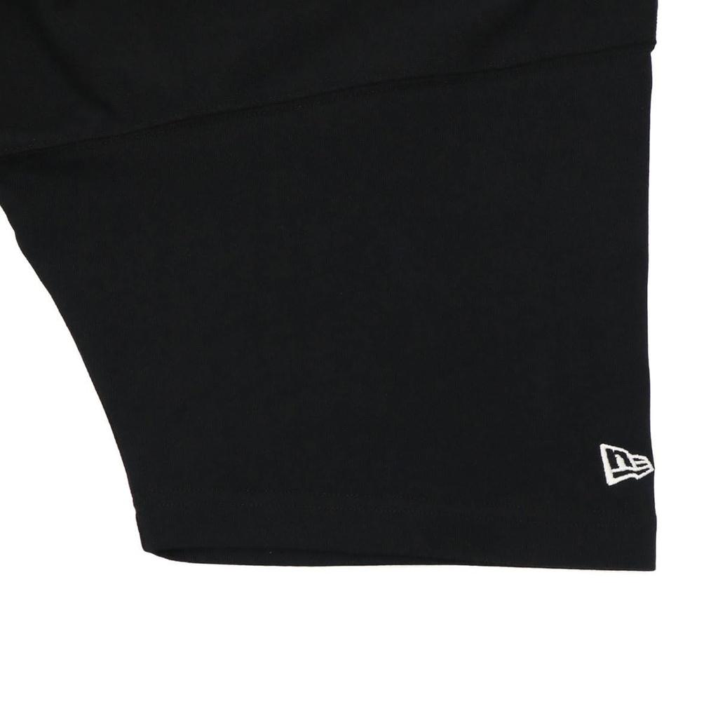 New Era Classic NE Short Sleeve Exclusive To Size Size Oversized Cotton Tee T-Shirt, Black, ONSPOTZ, M, S/S,