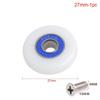 1Pcs/4Pcs 19/23/25/27/29mm Runner Wheels Fastener Hardware Sliding Door Pulley Shower Door Roller