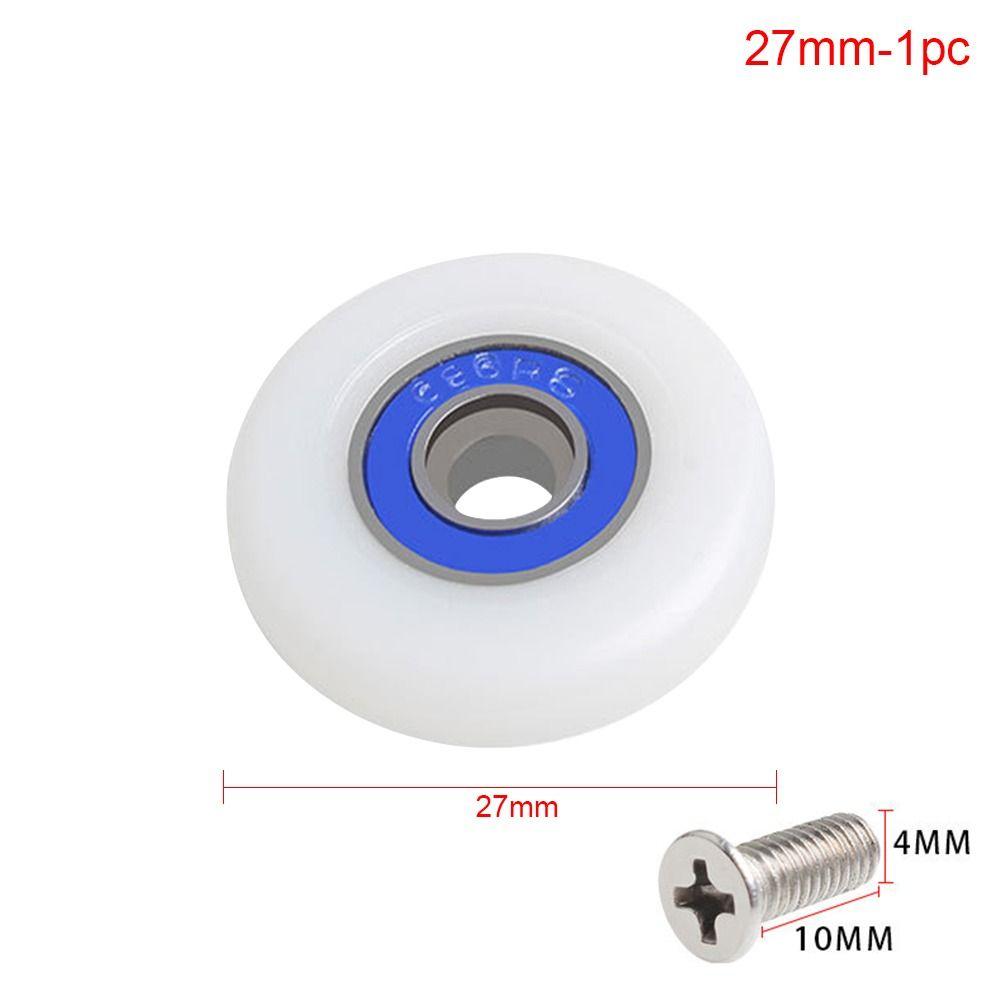 1Pcs/4Pcs 19/23/25/27/29mm Runner Wheels Fastener Hardware Sliding Door Pulley Shower Door Roller