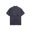 Levis Cool Series Solid Color Comfortable Loose Short Sleeve Shirt Men Shirts Blue 39040-0003