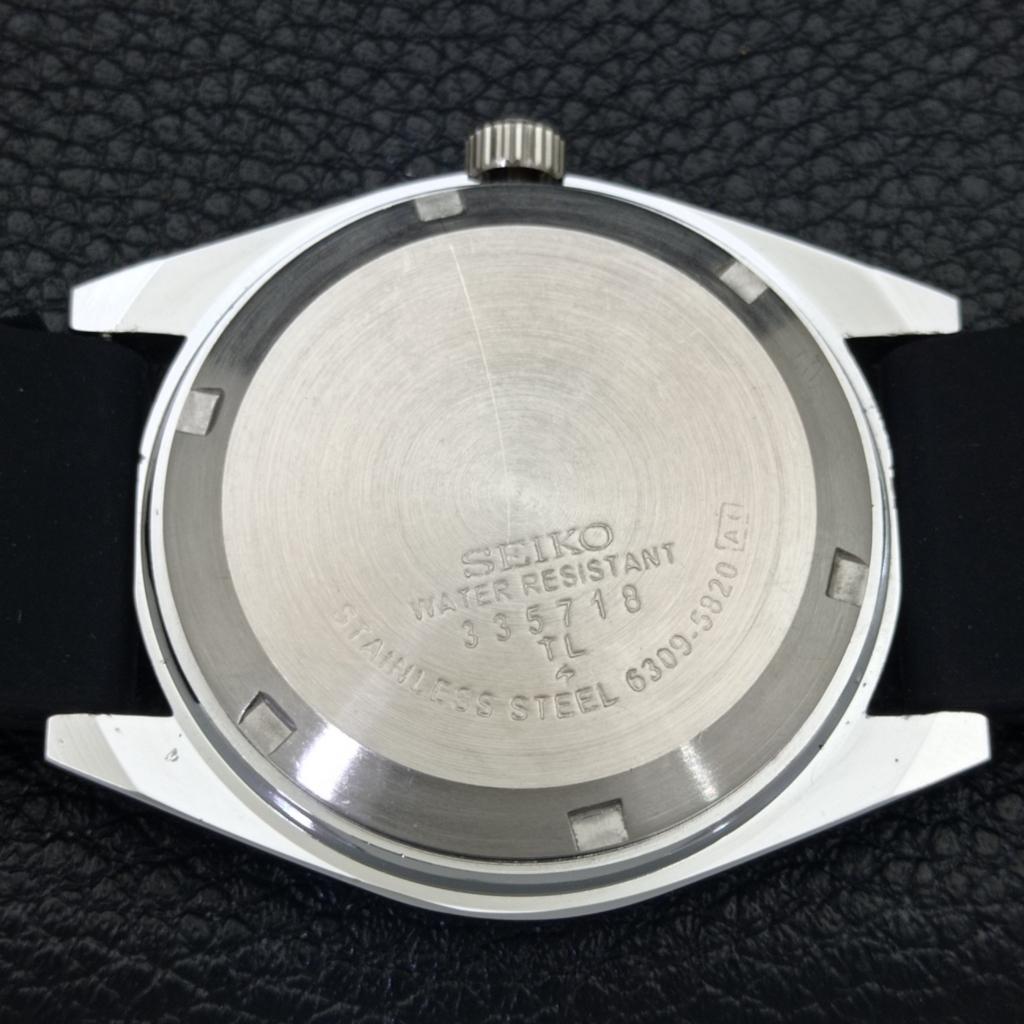 REFURBISHED AUTOMATIC SEIKO 5 MENS WATCH JAPAN MADE BLACK DIAL CUSTOM A440089-2 QV90-a440089