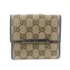 112664 GG Logo Folding Wallet Wallet Folded Wallet