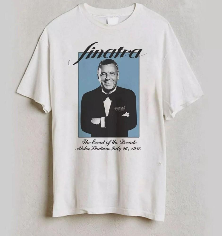 Лучший! Винтажная футболка Фрэнка Синатры 1986 года Хейли Болдуин Фрэнк Синатра
