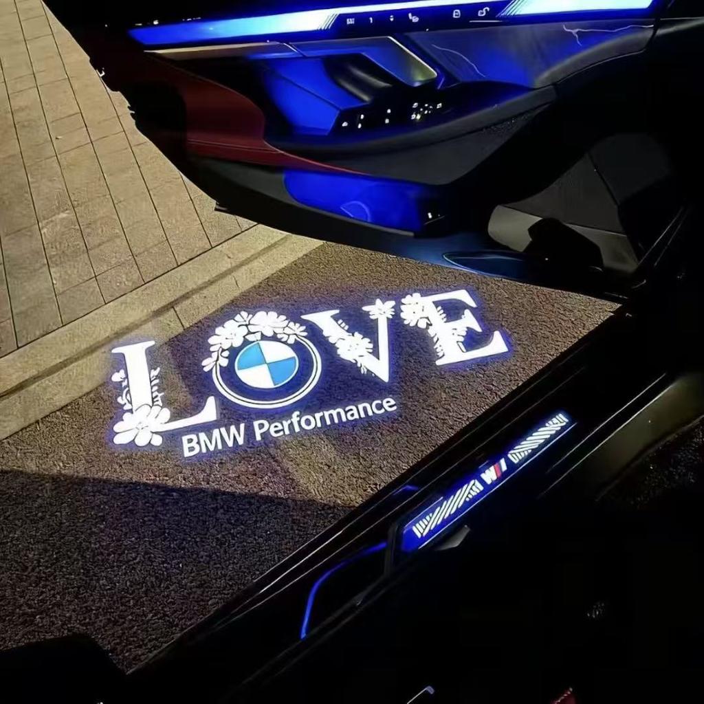 2/4 шт. светодиодная лампа приветствия для автомобиля подходит для BMW 1 серии E81 E82 E87 E88 F20 F21 04-18 / 2 4 5 6 7 серии декоративное освещение.
