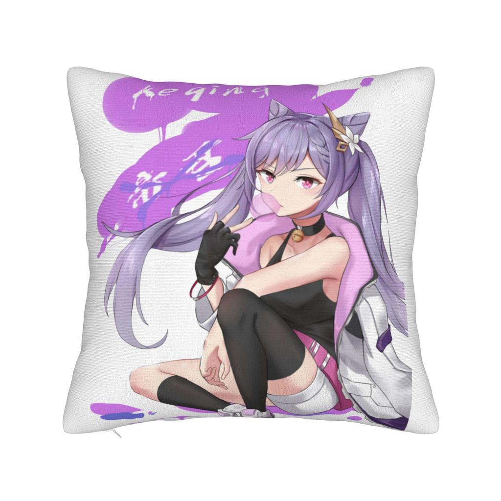 Furina Genshin Impact Game Pillowcase Printing Fabric Cushion Cover Gift Throw Pillow Case Cover Chair Drop Shipping 45X45Cm