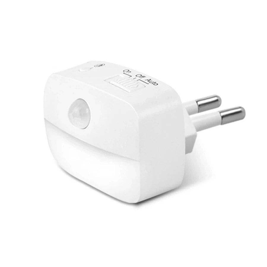 Светодиодный ночник с датчиком движения, лампа с розеткой ЕС и США, детские ночники, беспроводной настенный ночник для спальни