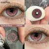 Eyeshare Цветные контактные линзы Зеленые комфортные цветные контактные линзы Синие модные цветные контактные линзы Серые натуральные мягкие линзы для глаз 1 пара