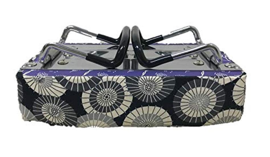 Компактный стульчик Seiza, маленький складной зонт, серый (Шаблон) (Японский стиль)