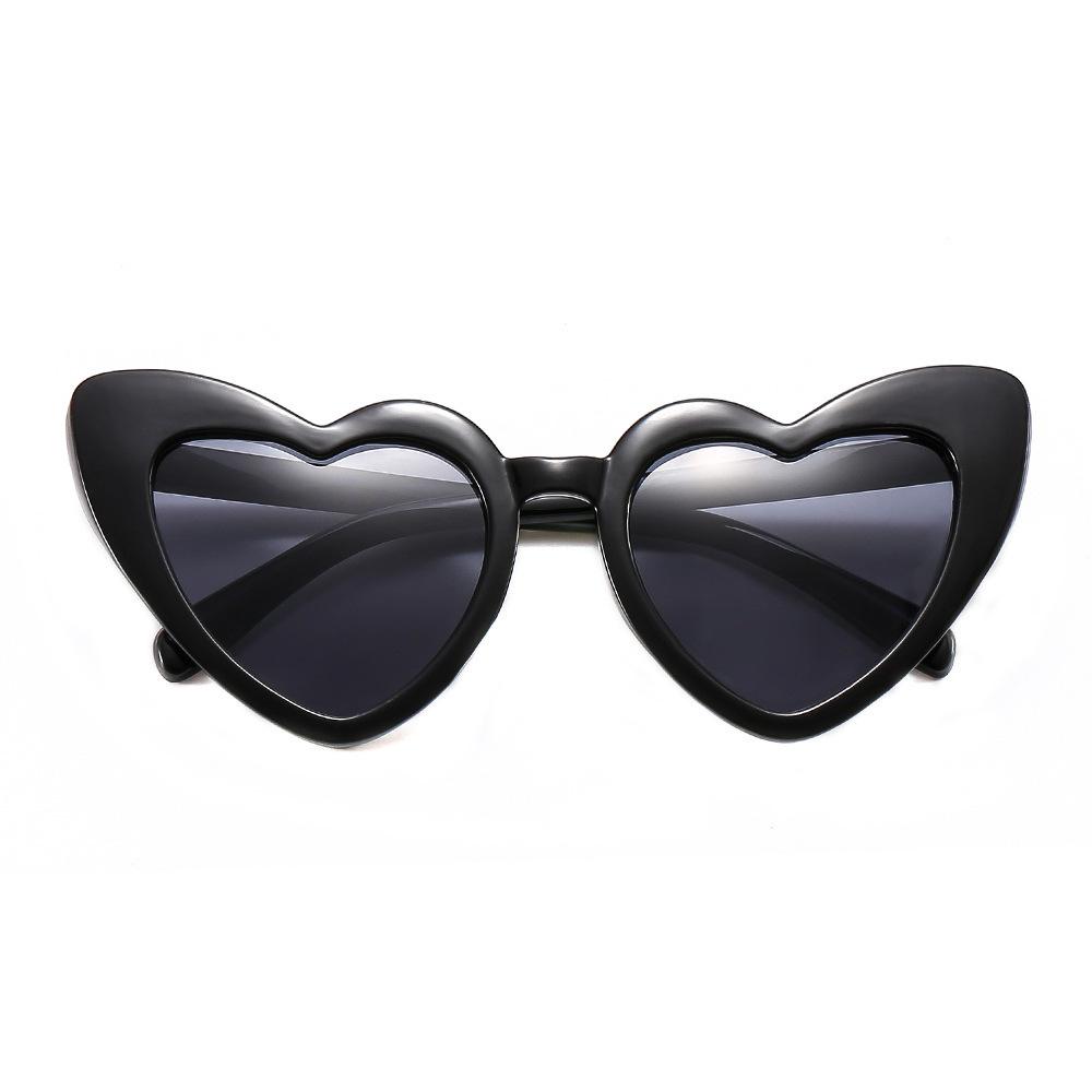 Солнцезащитные очки Love Women, милые солнцезащитные очки в форме сердца, модные солнцезащитные очки в форме большого персикового сердца