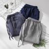 Sleepwear Shorts Popular Mid-rise Sweat Absorbing Men Shorts Male Loose Comfortable Sleep Bottoms Pajama Shorts Daily Wear
