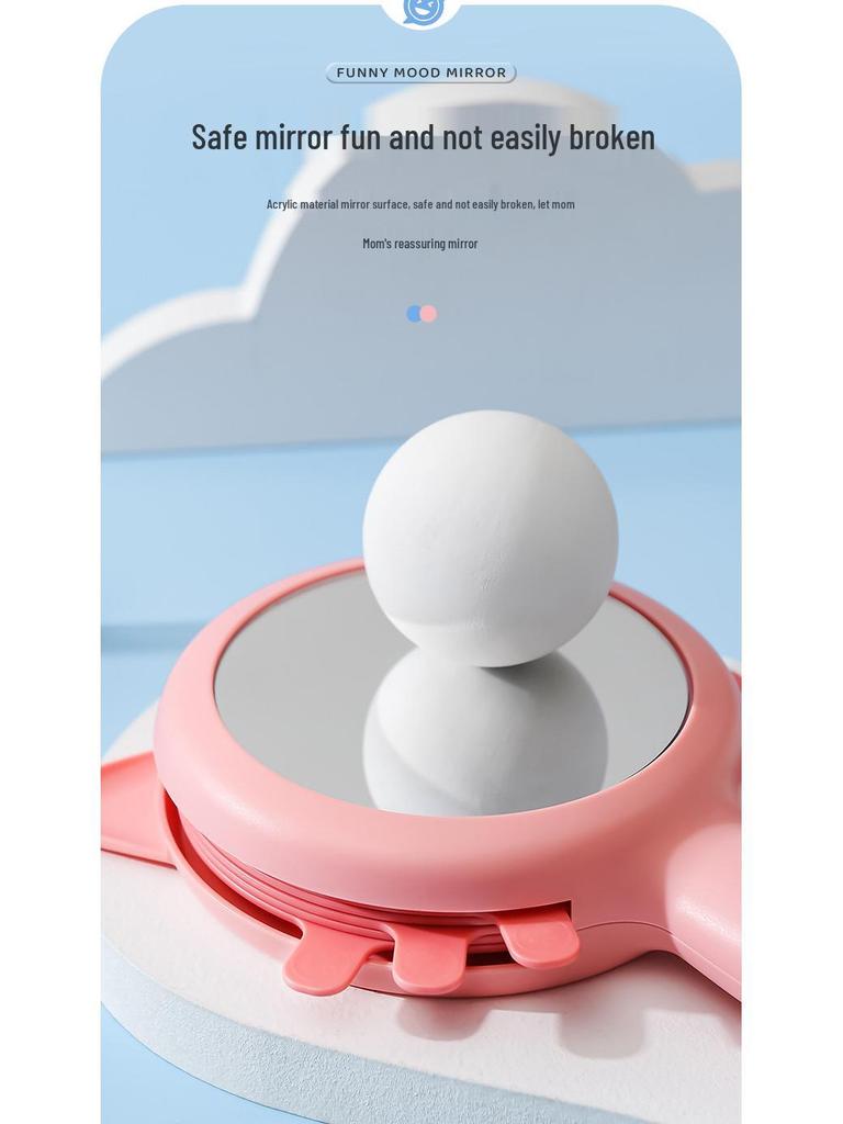 Baby Expression Puzzle Mirror: Emotion Recognition Cards for Toddlers