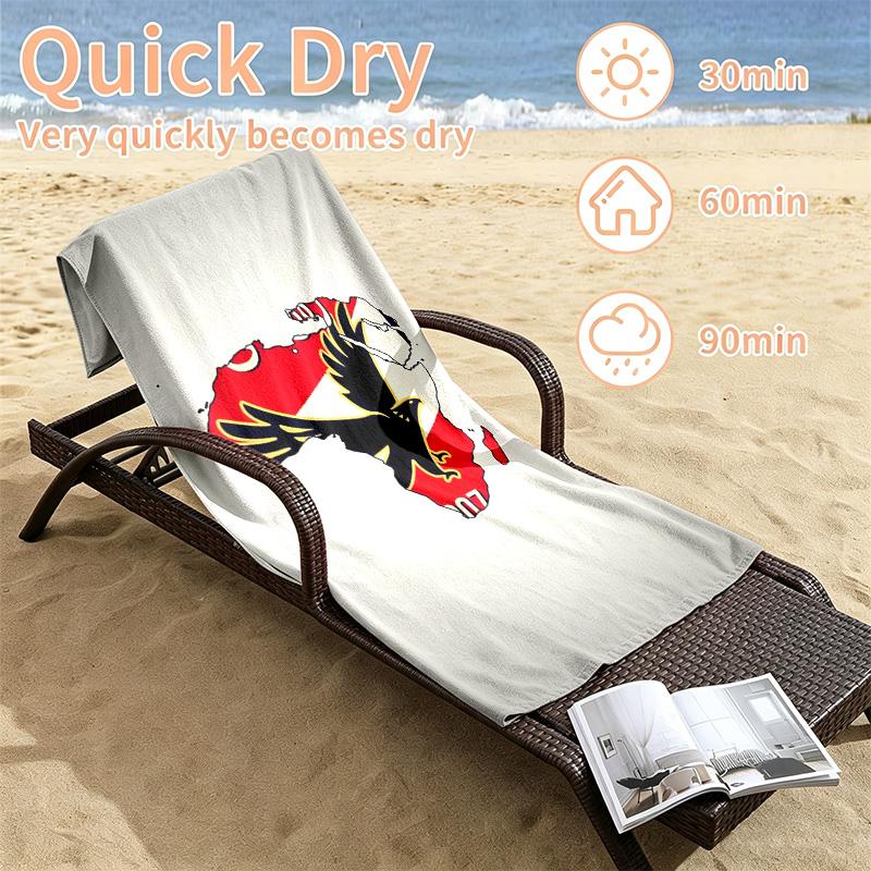 Al Ahly FC Beach towels also serve as bath towels summer essential a musthave for the outdoors the beach and the pool