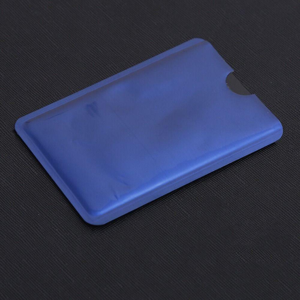 Сканирование RFID-блокирующего чехла Антисканирующий чехол для карт Защитный чехол для удостоверения личности Блокатор Для кредитной карты Паспорта