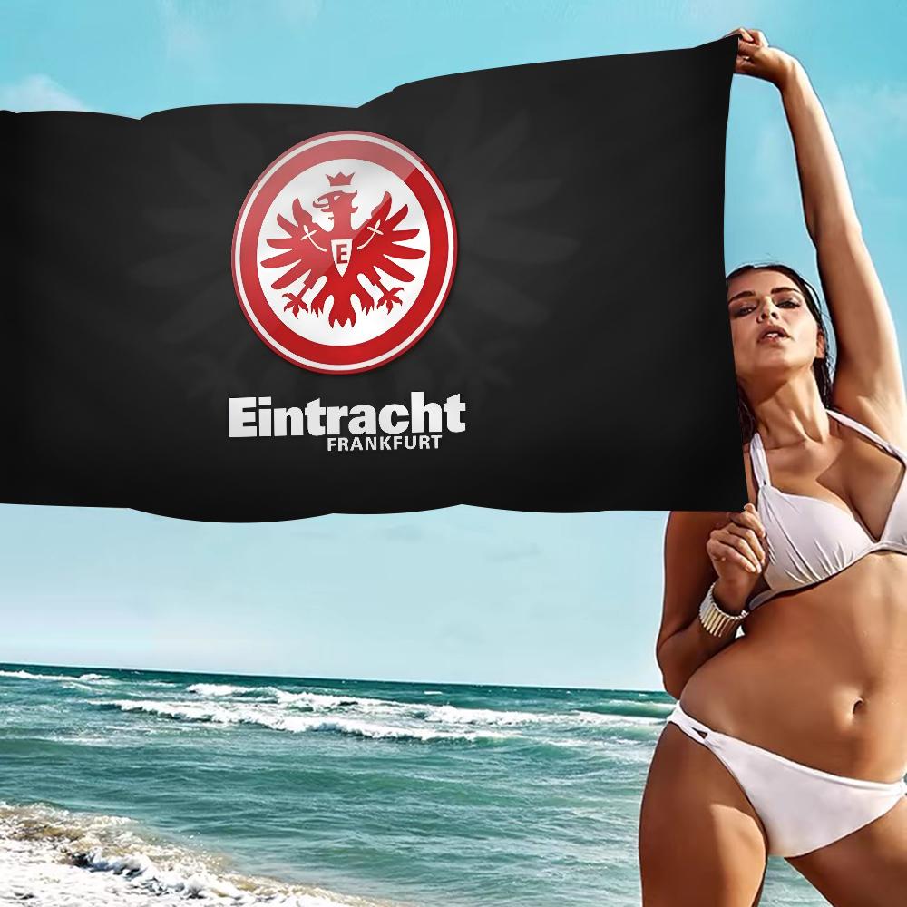 Футбольный клуб E-Eintracht F-Frankfurt Микрофибра Пляжное полотенце Впитывающее Быстросохнущее Мягкое Йога Плавание Курорт Альпинизм Полотенце