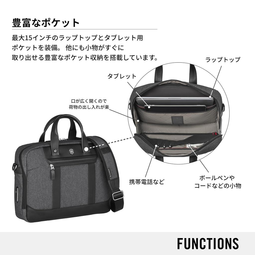 Архитектура Urban2 Архитектура Urban 2 Портфель Крутая сумка для поездок на работу, специализированная для бизнеса Сумка Отделение для 15-дюймового ноутбука Карман-органайзер Плечо