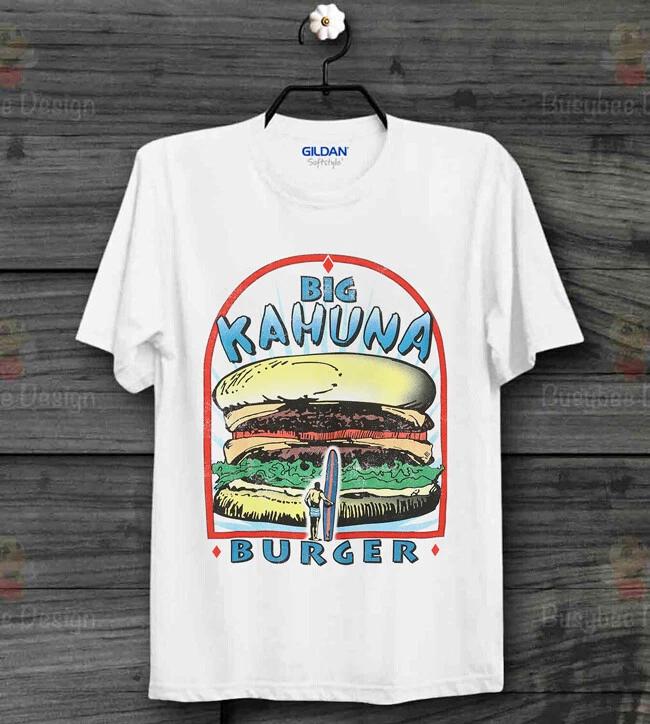 Big Kahuna Burger Pulp Fiction Movie Retro COOL Hipster Unisex 100% Cotton T-shirt Mens Tees Top B35