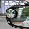 GMO3 2in1 Car Rearview Mirror Rain Eyebrow Reversing Small Round Mirror for Mercedes Benz W211 W204 W210 W203 CLA GLA Accessories